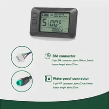 🛍 Дисплей KT Ebike Kunteng LCD7 LCD7C, водонепроницаемый дисплей аксессуаров для электровелосипеда с функцией USB